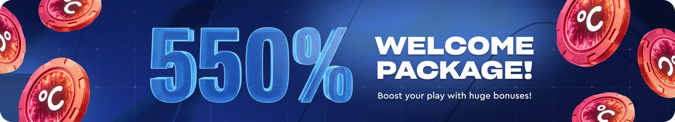 Celsius Casino 550% welcome package